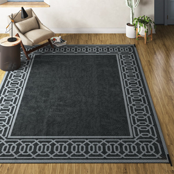 The Twillery Co.® Methuen RV Mat, Outdoor Patio Rug / Large Camping